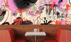Tapeta Doubleroom - GRAFFITI BLOT