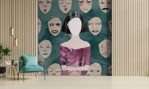 Tapeta Doubleroom - FACE OFF