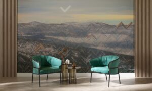 Tapeta Doubleroom - HERRINGBONE MOUNTAINS