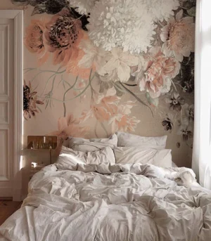 Tapeta Wallcolors - Beige Floral