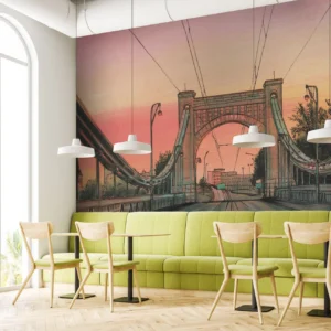 Tapeta Wall Art Bridge - standaryzowane rolki