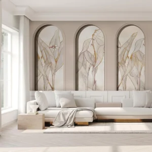 Tapeta Wall Art Libra Beige Lirio - standaryzowane rolki