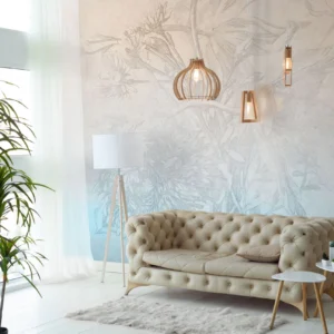 Tapeta Wall Art Sisal Ombre Flower
